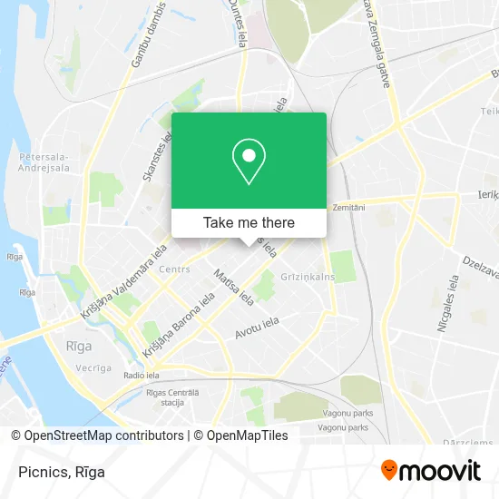 Pikniks map