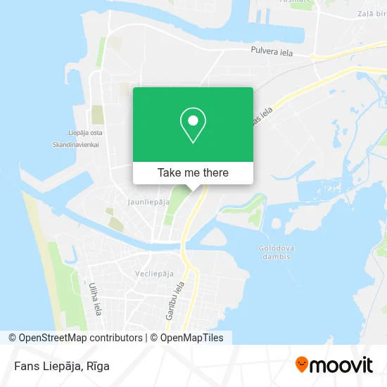 Fans Liepāja map