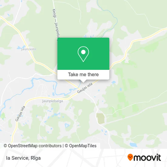 Ia Service map
