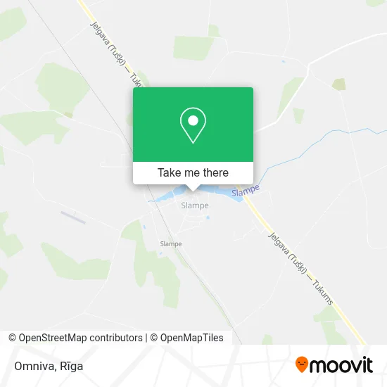 Omniva map