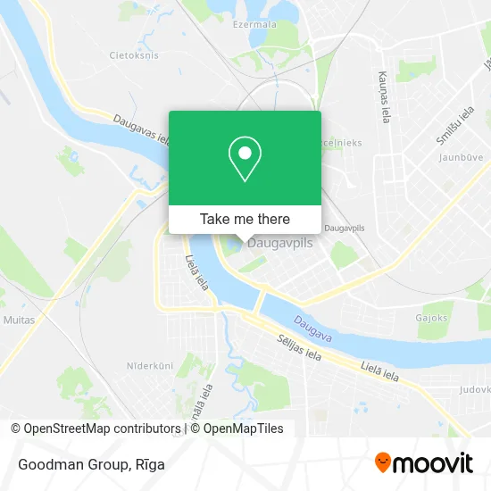 Goodman Group map