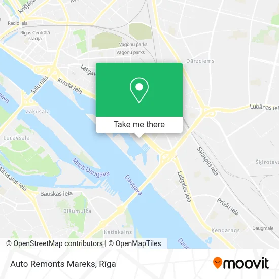 Auto Remonts Mareks map