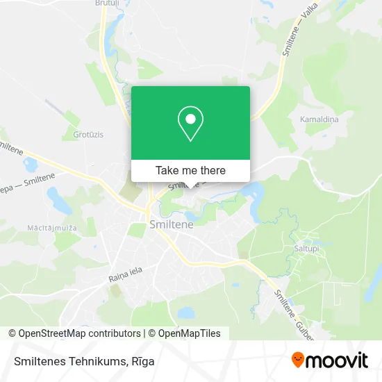 Smiltenes Tehnikums map