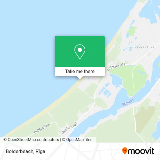 Bolderbeach map