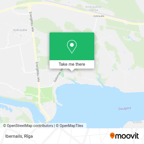 Ibernails map