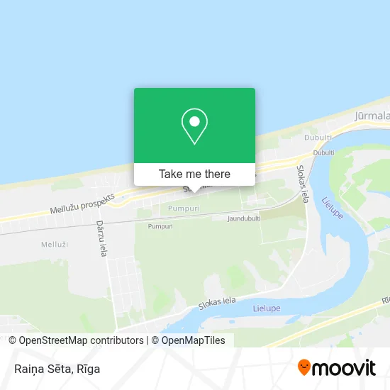 Raiņa Sēta map