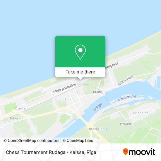Chess Tournament  Rudaga - Kaissa map
