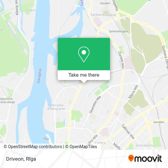 Driveon map
