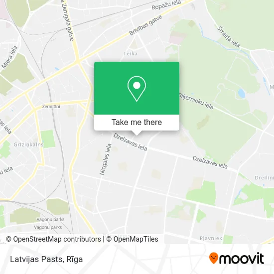 Latvijas Pasts map