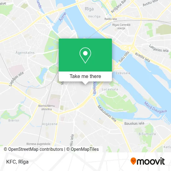 Kfc map