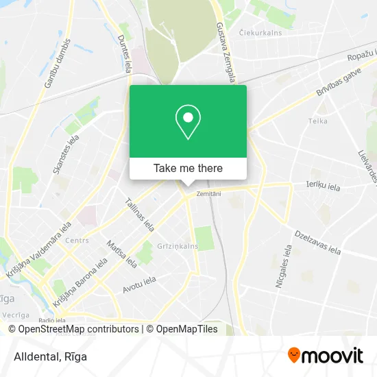 Alldental map
