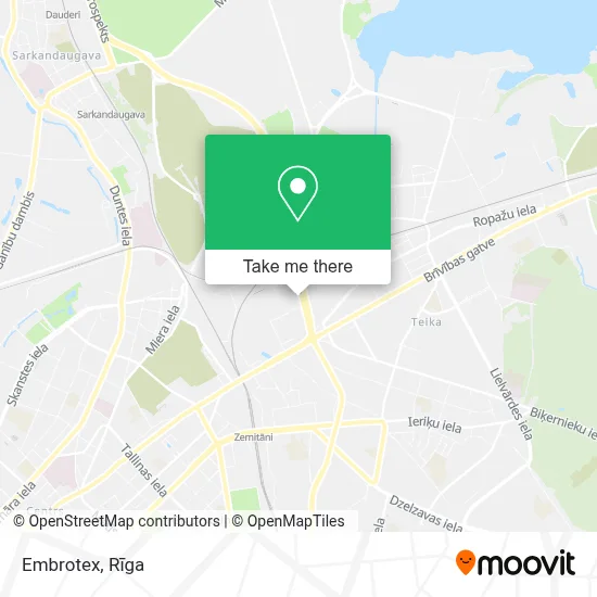 Embrotex map
