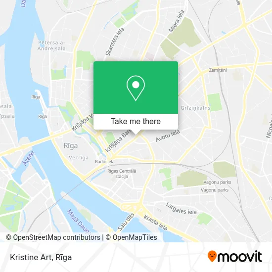 Kristine Art map