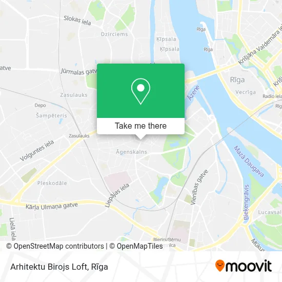 Arhitektu Birojs Loft map
