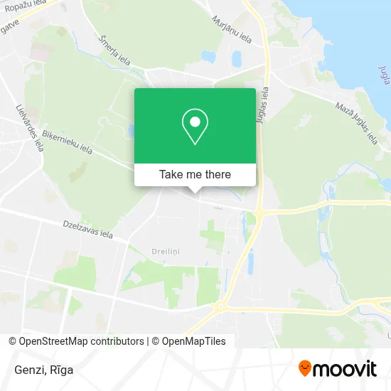 Genzi map