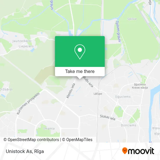 Unistock As map