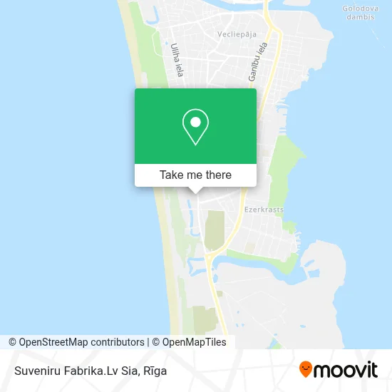 Suveniru Fabrika.Lv Sia map