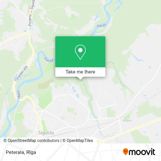 Peterala map
