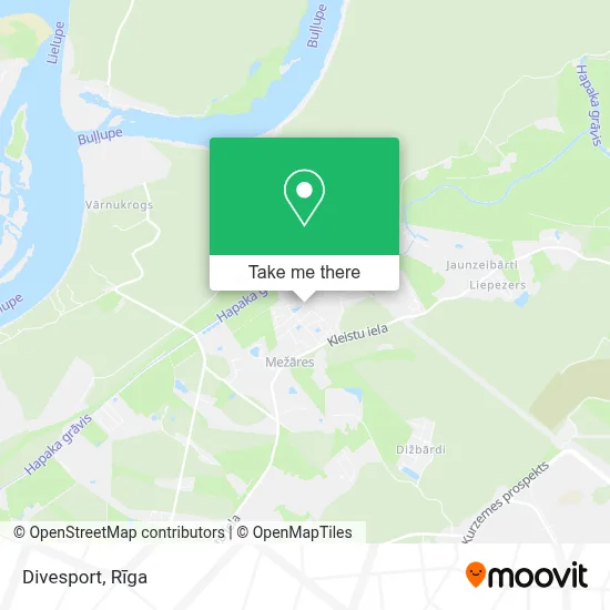 Divesport map