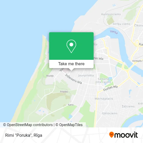 Rimi "Poruka" map