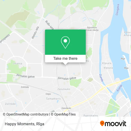 Happy Moments map