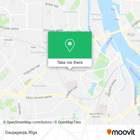Gaujagauja map