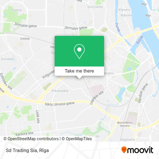 Sd Trading Sia map