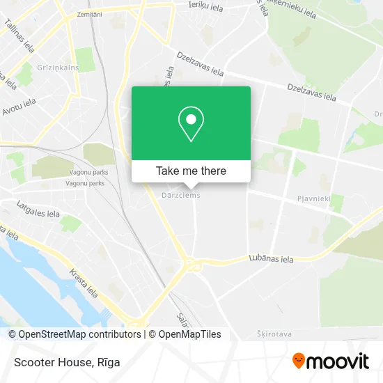 Scooter House map