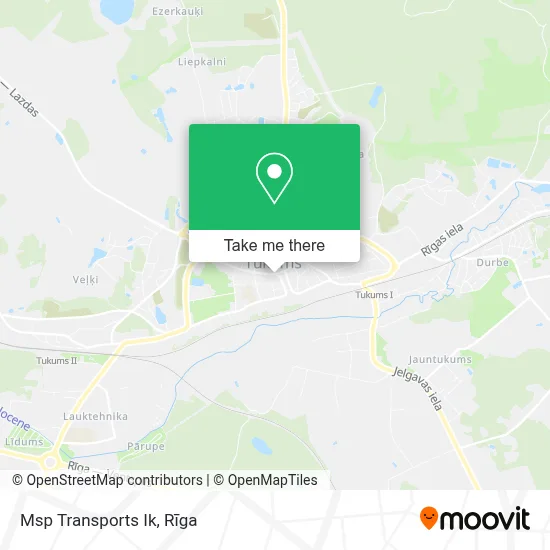 Msp Transports Ik map