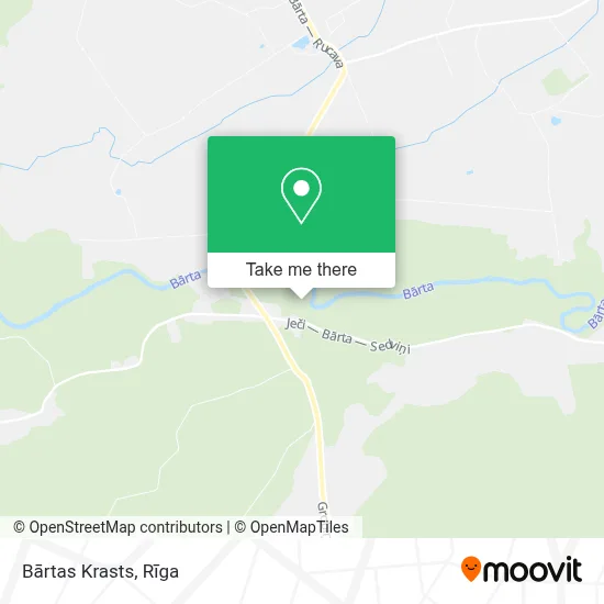 Bārtas Krasts map