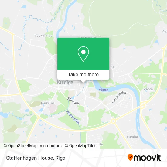 Staffenhagen House map