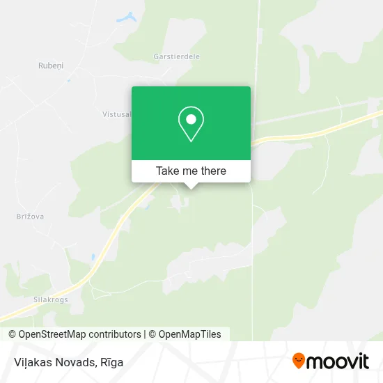 Viļakas Novads map