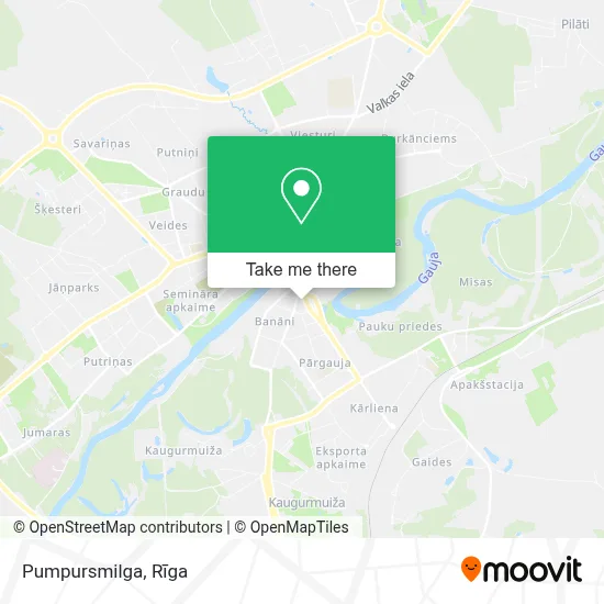 Pumpursmilga map