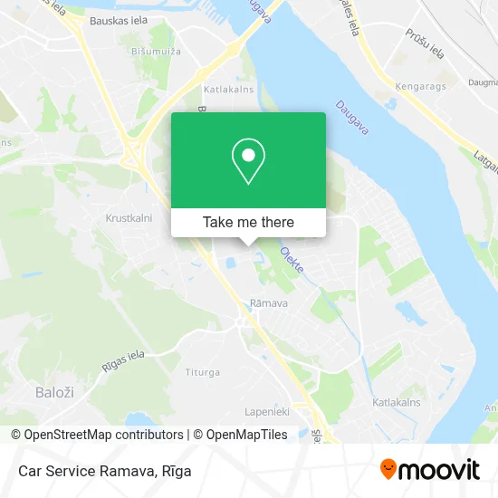 Car Service Ramava map
