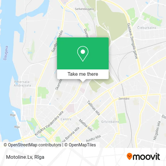 Motoline.Lv map