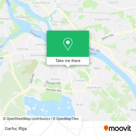 Garfor map