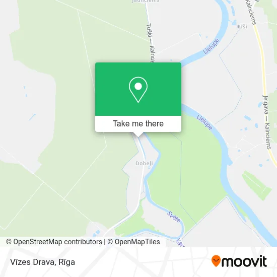 Vīzes Drava map