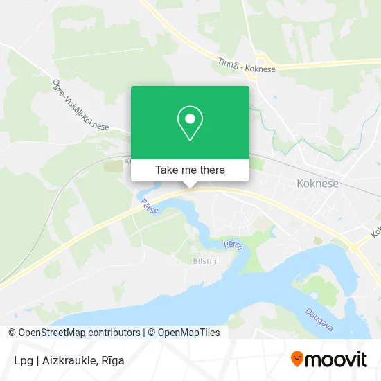 Lpg | Aizkraukle map