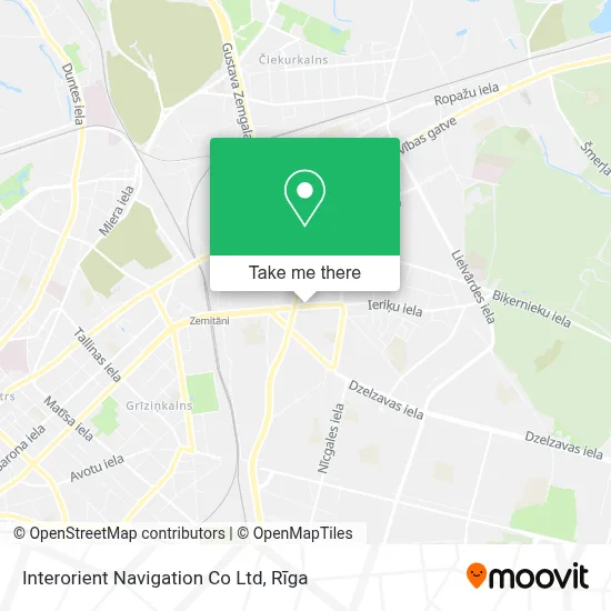 Interorient Navigation Co Ltd map