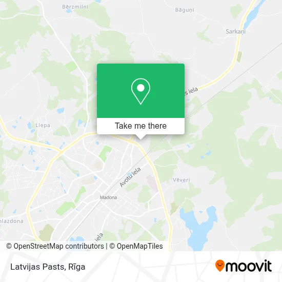 Latvijas Pasts map
