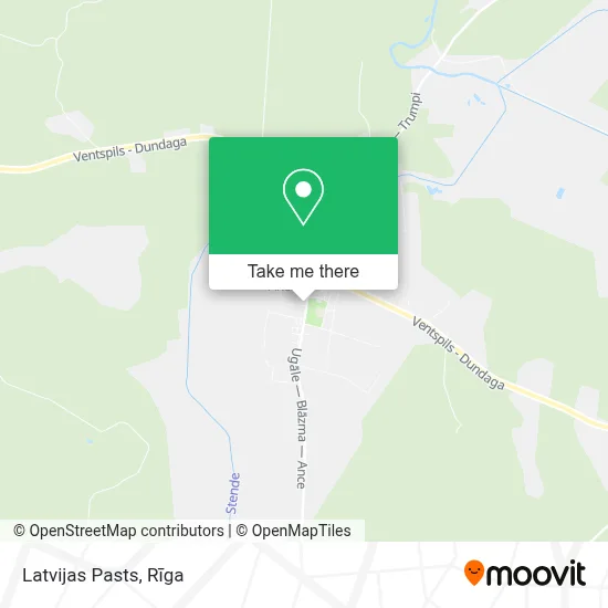 Latvijas Pasts map