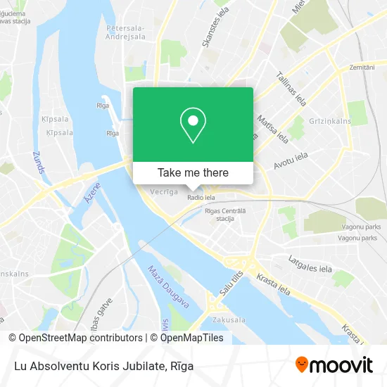Lu Absolventu Koris Jubilate map