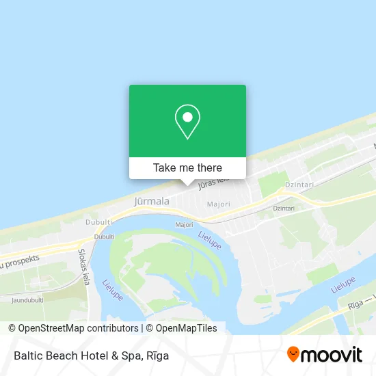 Baltic Beach Hotel & Spa map