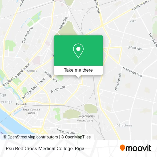 Rsu Red Cross Medical College map