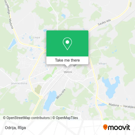 Odrija map