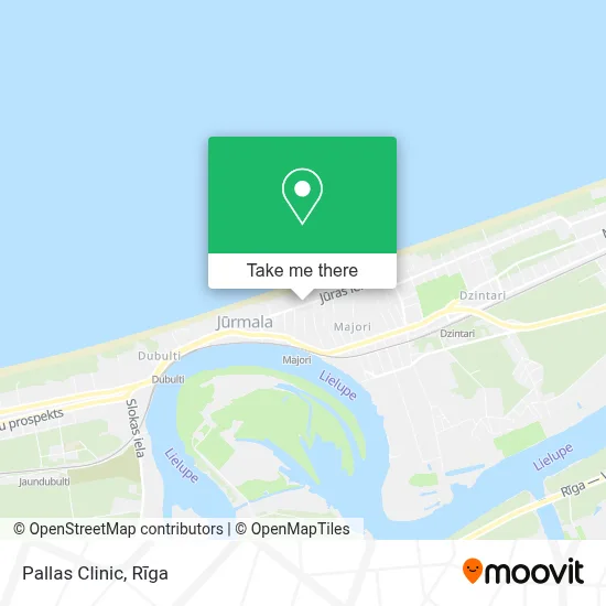 Pallas Clinic map