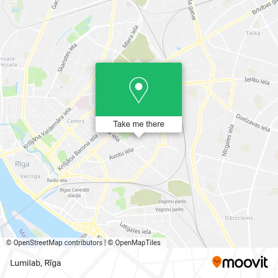 Lumilab map