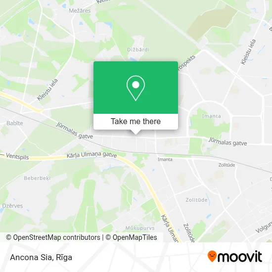 Ancona Sia map