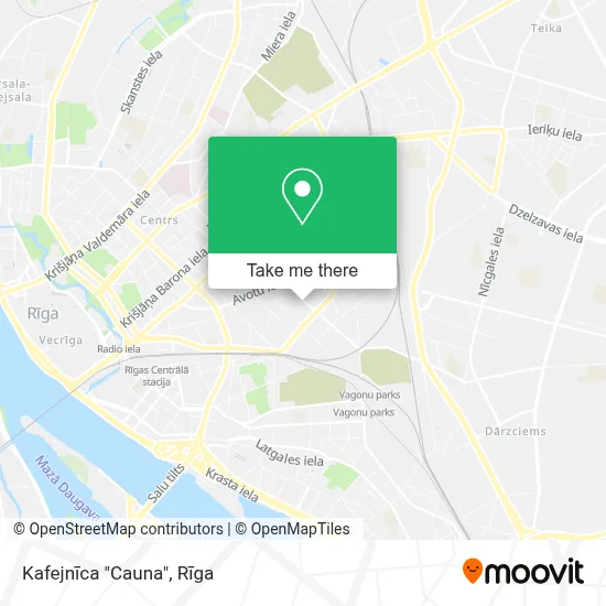 Kafejnīca "Cauna" map