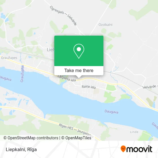 Liepkalni map